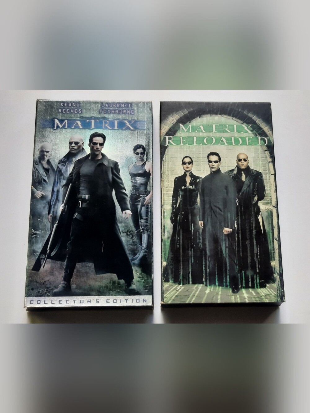 Matrix & Matrix Reloaded VHS